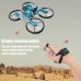 2 in 1 Deformation RC Folding Motorcycle Drone--Gravity Sensor Control Model